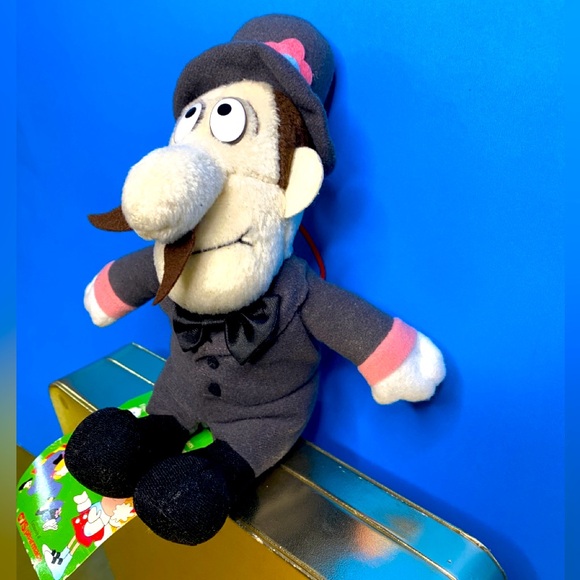 FROSTY THE SNOWMAN VTG 90’s PROFESSOR HINKLE COLLECTIBLE CVS PLUSH 7” w/TAG - Picture 3 of 9